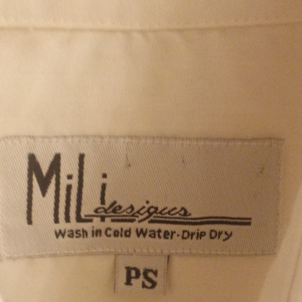 White Star Embellished Women Size PS Shirt HMBC X - Picture 12 of 13